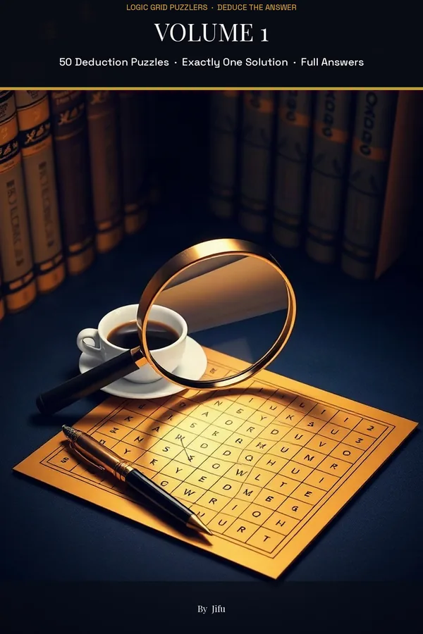 Logic Grid Puzzlers Vol. 1