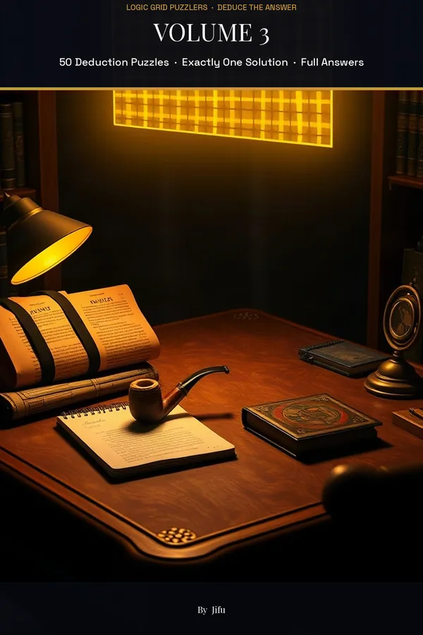 Logic Grid Puzzlers Vol. 3