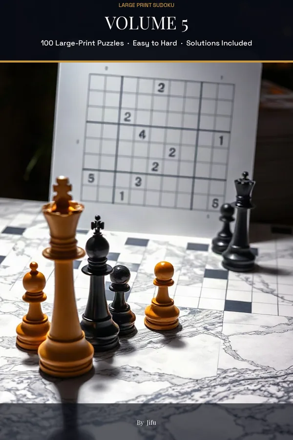 Large Print Sudoku Vol. 5