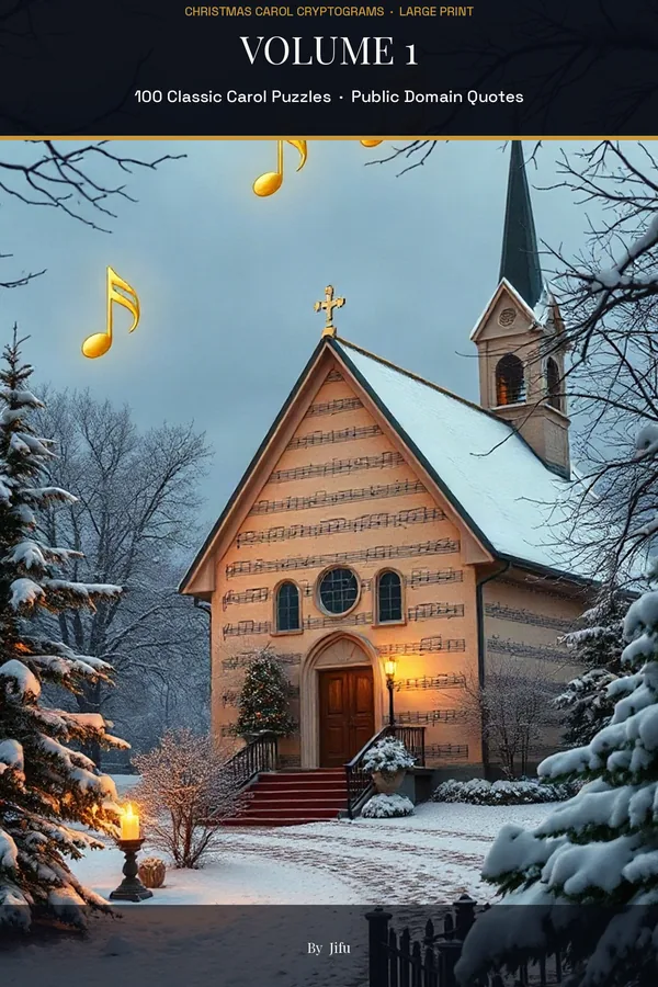 Christmas Carol Cryptograms Vol. 1