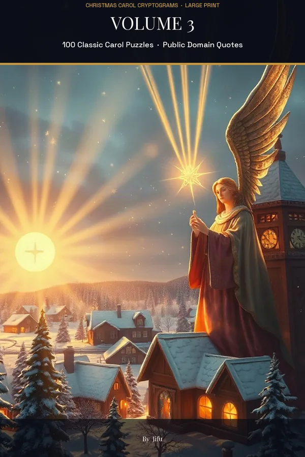 Christmas Carol Cryptograms Vol. 3